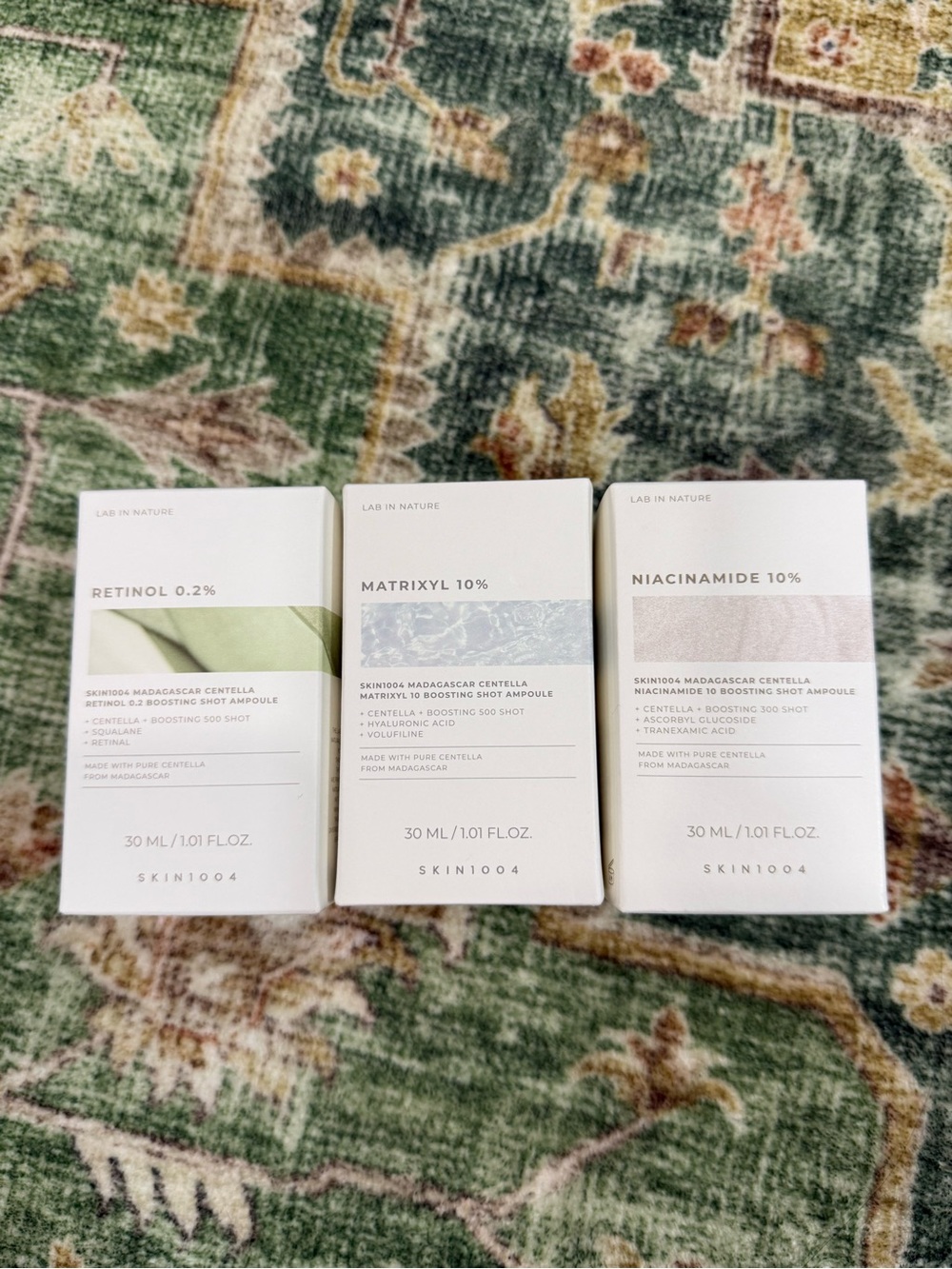 NEW Skin1004 Serum Bundle - Matrixyl, Niacinamide, Retinol 30ml